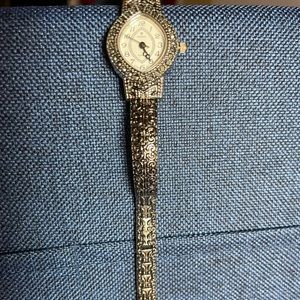 FOCUS QUARTZ SILVER faux marcasite look